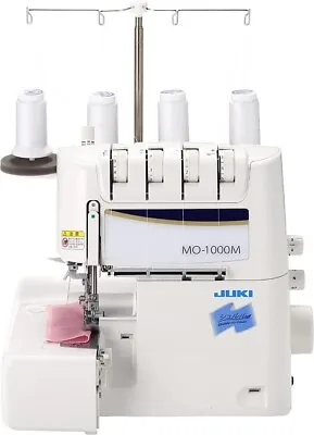 JUKI MO-1000M Overlock Sewing Machine Serger White Used From Japan AC100V F/S • $597