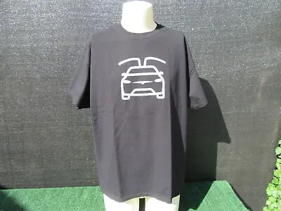 Tesla Motors Model X Wing Black Silver T-Shirt Size XL • $35