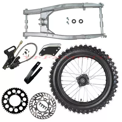 90/100-16 Wheel Tire SwingArm Brake Sprocket Kit For CRF100 SSR125 Pit Dirt Bike • $295.14