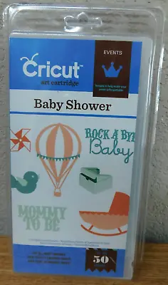 Cricut Baby Shower Art Cartridge 2001234 Baby Shower Brand New • $18.10