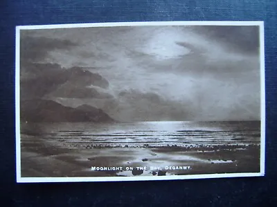 £2.75 • Buy Deganwy Moonlight On The Bay Caernarfonshire RP Postcard