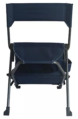 Zenithen Limited Folding Backpack Chair Dark Blue • $40.13