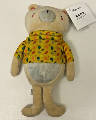 £10.99 • Buy Paperchase 10” Comforter Bear Plush Cuddle Soft Toy In Leaf  Design Jumper