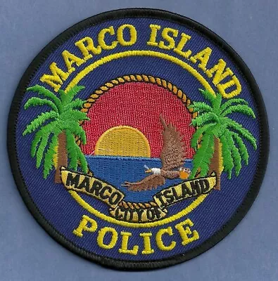 Marco Island Florida Police Shoulder Patch • $6.50