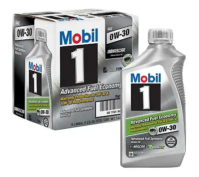 $84 • Buy 5.676 Liter 6xQT Mobil 1 Fully Synthetic Engine Oil 0W30 