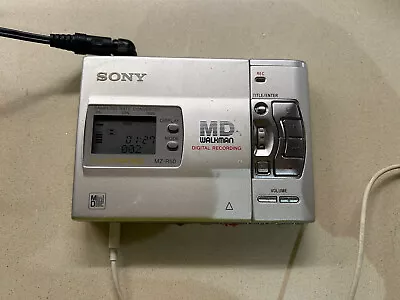 £50 • Buy Sony MD Walkman, MZ-R50 Portable MiniDisc Recorder/Player.
