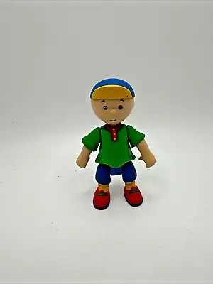 2002 Caillou 3.25  Cinar Articulated Action Figure PBS Kids Toy Posable Boy Kid • $9