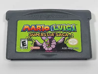 Mario And Luigi Superstar Saga (Nintendo Gameboy Advance) Authentic Tested • $26.99