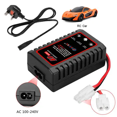 7.2V-9.6V 2A 20W NiMH Battery Fast Charger UK Plug For RC Car Tamiya Battery New • £15.76