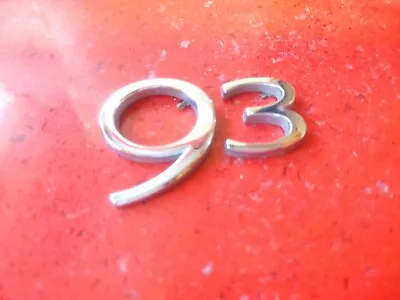 1999-2003 SAAB 93 9-3 Rear OEM EMBLEM Nameplate BADGE USED • $8.99