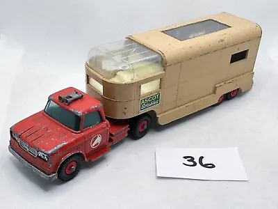 Matchbox King Size K18 Dodge Tractor Articulated Horse Van Trailer Ascot Stables • $18.94