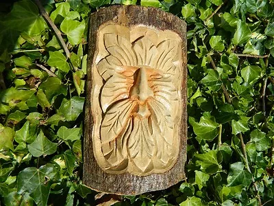 £14.99 • Buy Wooden Carvings - Hand Carved Half Tree Logs - Assorted Designs