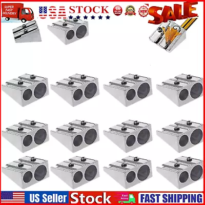 Metal Pencil SharpenerPencil Sharpener Handheld Pencil Sharpener Manual 12PC • $8.36