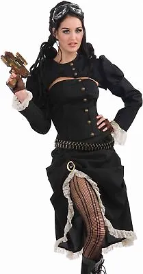 STEAMPUNK RENEGADE Sexy Womens Victorian Halloween Cosplay Sci Fi Costume • $32.95