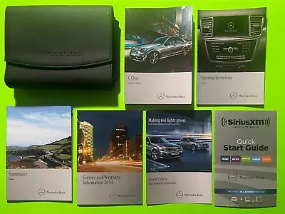 2014 Mercedes-Benz C-CLASS Factory Owners Manual Set & Case OEM • $28.95