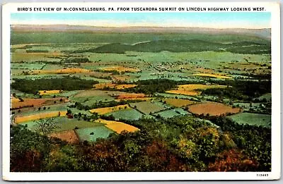 McConnellsburg Pennsylvania PA View From Tuscarora Summit Vintage Postcard • $8.05