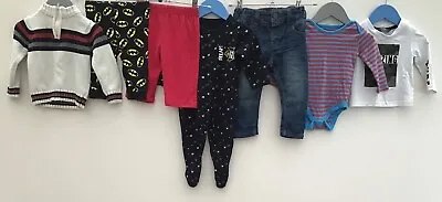 Baby Boys Bundle Of Clothing Age 6-9 Months Next Primark TU George Early Days • £8.99