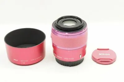 Nikon 1 NIKKOR VR 30-110mm F3.8-5.6 Lens Pink For 1 Mount W/ Hood #240202o • $188.51