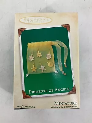 Hallmark Keepsake Presents Of Angels Miniature SET OF 6 Ornaments In Bag NEW • $9.99