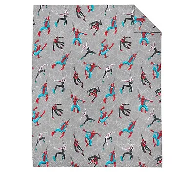 Pottery Barn Marvel Spider-Man Heroes Twin Glow In The Dark Duvet Cover • $108.99