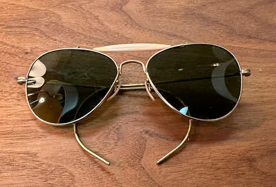 Vintage  Wilson Original Aviator Sunglasses  Ww2 Gold Filled Excellent Rare Htf • $89