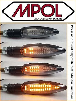 Front Candle Arch LED Sequential Indicators For Kawasaki Z 900 A 1977 • £19.95