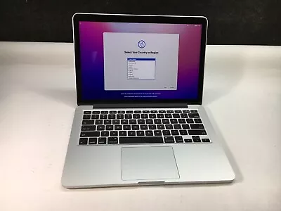 Apple MacBook Pro A1502 13.3  Intel  I5 5th 2.70GHz 8GB 121GB MONT MF839LL/A-B • $180.40