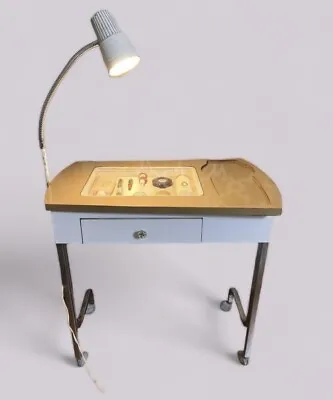 Vintage Revlon Makeup Display Desk With Light • $365