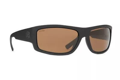 VonZipper Semi Sunglasses (Soft Touch Black Satin/ Wildlife Bronze Polarized)PSZ • $180