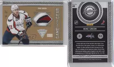 2011-12 Panini Titanium Game-Worn Gear Patch /25 Mike Green #48 Patch • $34.74