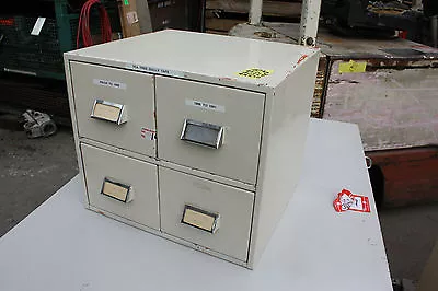 Funky Retro 4 Drawer File Tool Paint Art Studio Cabinet Filing Stylish Furniture • $99