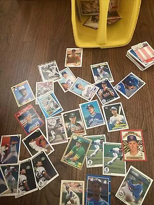 Huge Vintage Baseball Card Collection. Hundreds Of Cards Some Rare. Pristine/mnt • $535