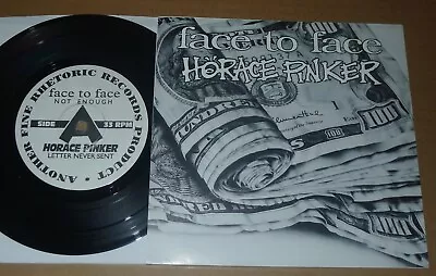 FACE TO FACE / HORACE PINKER Vinyl 7 Emo PUNK Nofx Jawbreaker 1993 Lagwagon Mxpx • $15