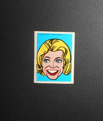 1964 MUNSTERS STICKER LEAF (MARILYN)     .     .    .  Not Card • $35