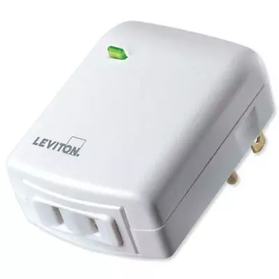 Leviton Decora Smart Z-Wave Plus Plug-In Dimmable Lamp Module Gen5 (DZPD3-2BW) • $37.22