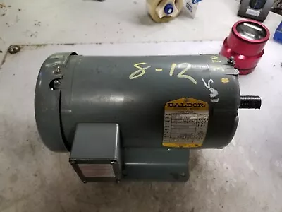 Baldor 3/4 Hp Electric Ac Motor 230/460v 850 Rpm 3 Phase 184 Frame M3602 • $134.99