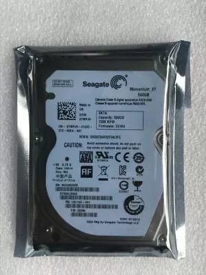 Seagate (ST500LX003) 500 GB Hybrid SSHD 2.5  32 MB(SSD 8GB) 7200 RPM SATA 6Gb/s • $37.71