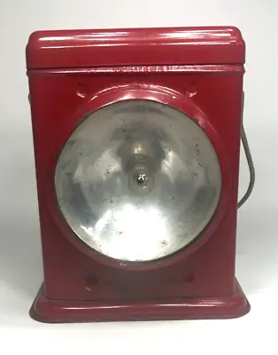 DELTA REDBIRD ELECTRIC LANTERN Restore Or Ready To Go Missing Lens Made In USA • $30