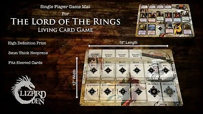 Lord Of The Rings LCG Custom Made Game Mat  • £19