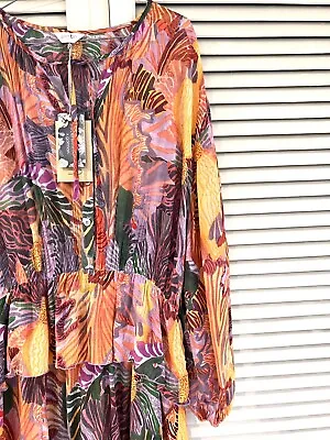 New! Pretty GORMAN “Iris Vein” Dress * Size 14 • $99.90