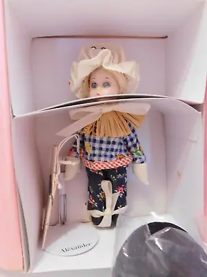 Nib Madame Alexander Doll 5  Porcelain Wizard Of Oz Scarecrow 28690 • $39.99