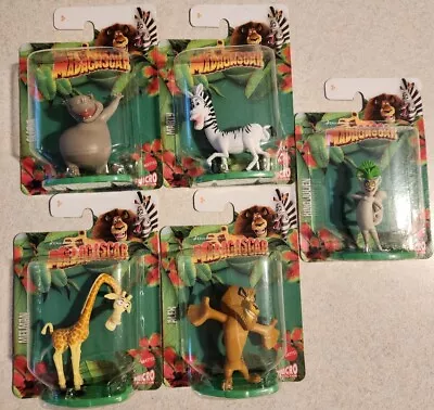 Madagascar DreamWorks SET OF 5 Mattel Micro Collection Toys Mini Figures • $25