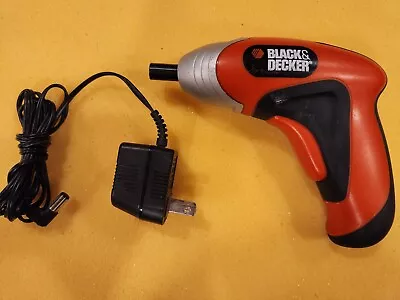 Black & Decker CSD300T 3.6V Type 2 Cordless Screwdriver With AC Charger • $15