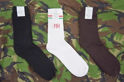 £6.99 • Buy 2 X Pairs NEW Hungarian Military Socks 3 Colours Army Boot Sock Comfortable 