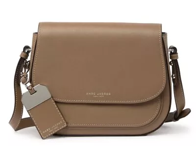 Marc Jacobs New York Rider Tan Color Leather Shoulder And Crossbody Medium Bag • $125