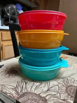 Tupperware SALE Tupperware Microwave Reheatable Cereal Bowls With Seals • $27.50