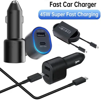 For Motorola Edge Moto Stylus 5G 2023 Max 45W PD Type-C Fast Car Charger Cable • $10.99