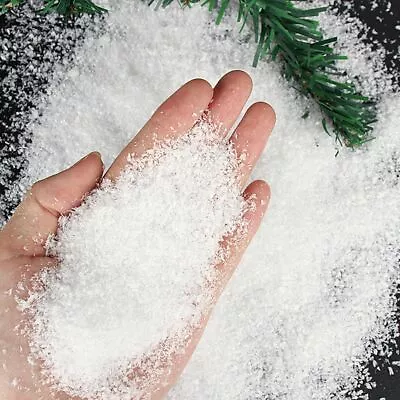 Christmas Artificial Plastic Dry Snow Powder Xmas Gift Home Party DIY Decor AU • $12.11