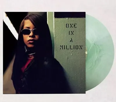 AALIYAH - ONE IN A MILLION  Exclusive COKE BOTTLE CLEAR + CREAMY GALAXY Vinyl LP • $23.45
