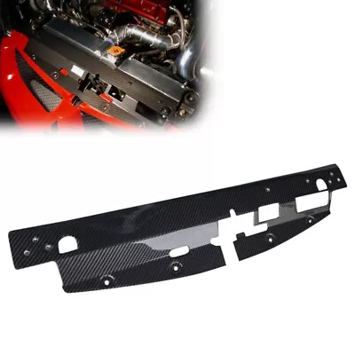 Fit Mitsubishi Lancer Evolution 7 8 9 Carbon Fiber Radiator Top Cooling Plate • $158.99